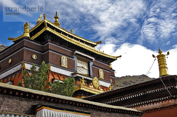 Jamkhang Chenmo Kloster  Tashilhunpo  Tibet  Asien