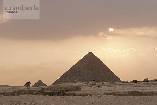 Ägypten  Kairo  Pyramiden