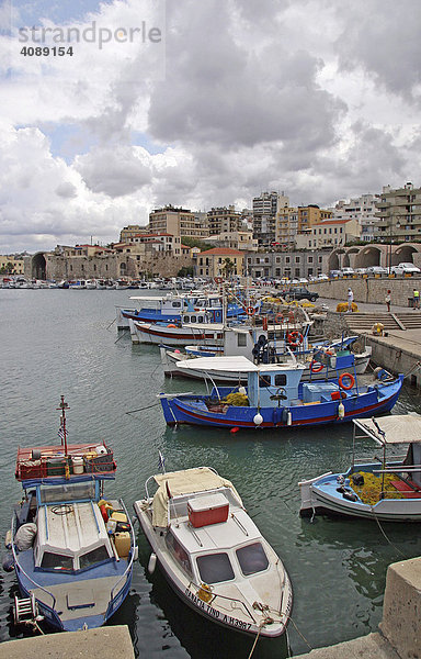 Hafen Heraklion  Kreta  Griechenland