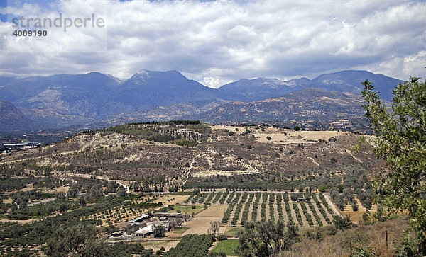 Messara-Ebene  Kreta  Griechenland