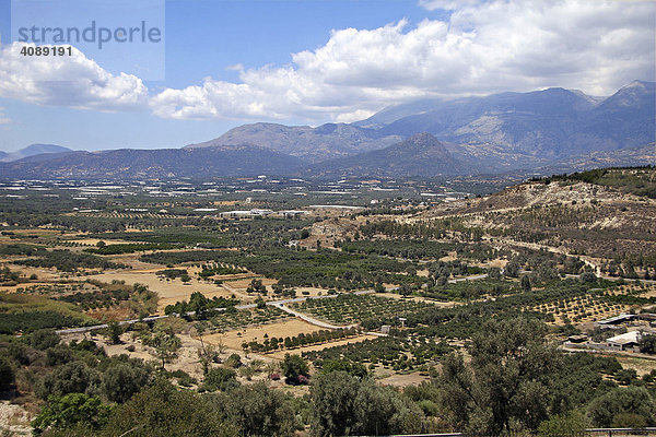 Messara-Ebene  Kreta  Griechenland
