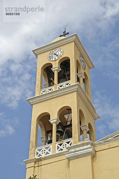 Chania  Agios-Nikolaos Kirchturm  Kreta  Griechenland