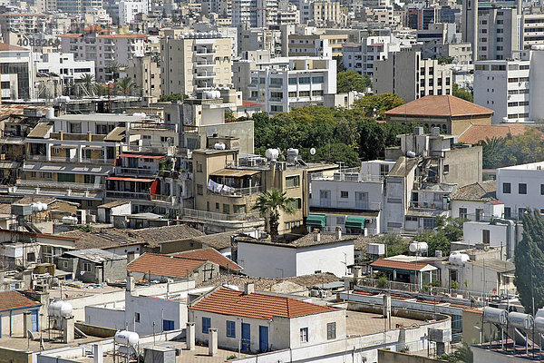 Dächer in Nikosia  Zypern