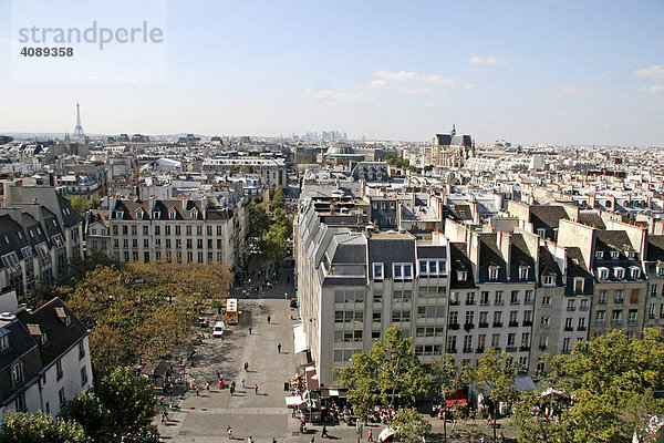 Place Pompidou Paris Frankreich