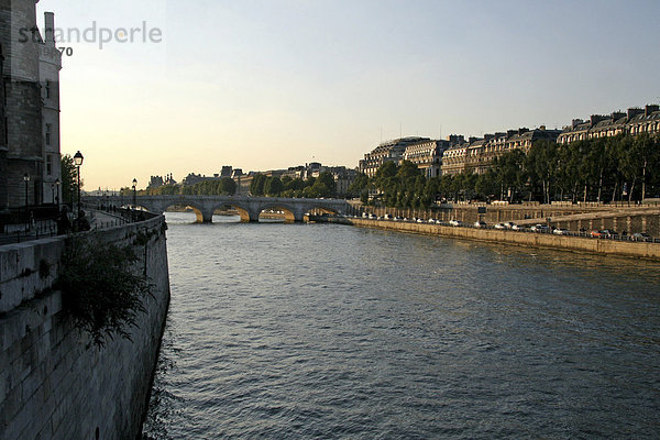 La Seine  Paris  Frankreich