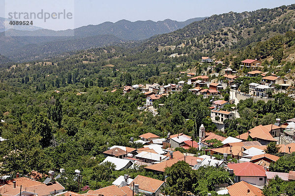 Fojni  Dorf  Troodos-Gebirge  Zypern