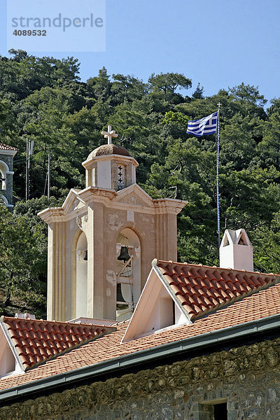 Glockenturm  Kykkos Kloster  Troodos Gebirge  Zypern