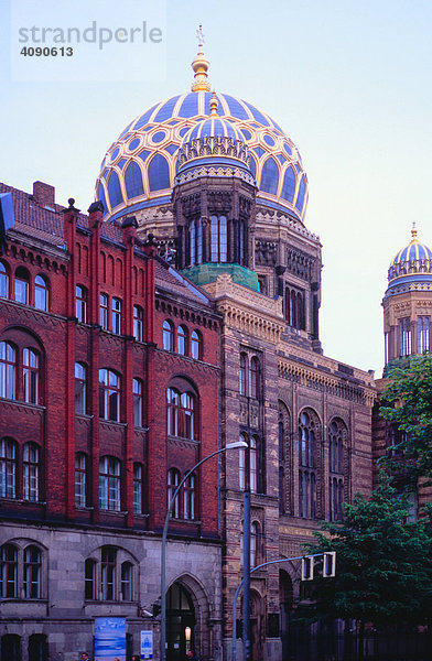 Neue Synagoge in der Oranienburger Straße in Berlin  Deutschland