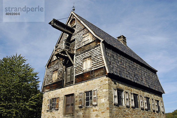 Brauerei  Westfälisches Freilichtmuseum Hagen  Route der Industriekultur  NRW  Nordrhein Westfalen  Deutschland