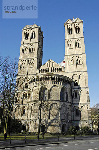 St. Gereon  romanische Kirche  Köln  NRW  Deutschland