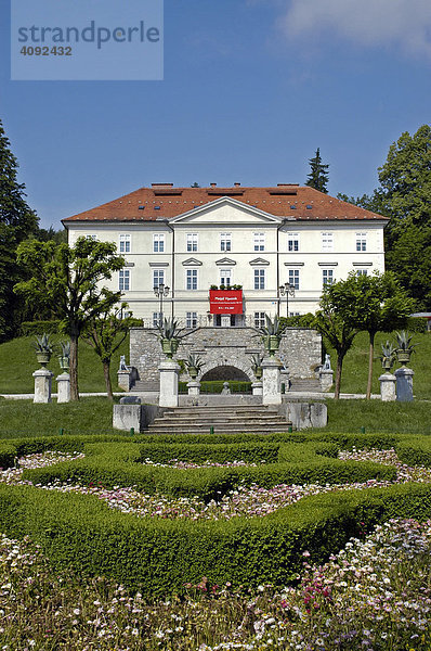 Schloss Tivoli  Internationales Grafikkunstzentrum  Ljubljana  Slowenien