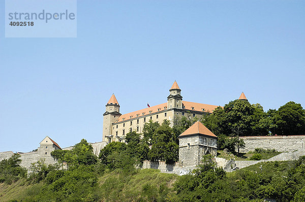 Burg  Bratislava  Pressburg  Slowakei  Slowakische Republik  Osteuropa