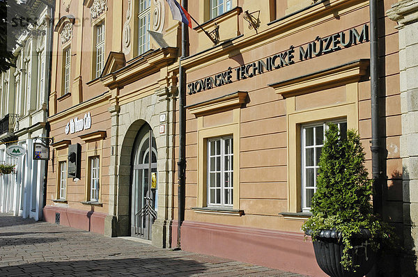Slowakisches Technikmuseum  Kosice  Kaschau  Slowakei  Slowakische Republik  Osteuropa