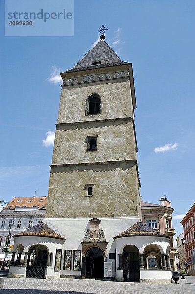 Urbanturm  Kosice  Kaschau  Slowakei  Slowakische Republik  Osteuropa