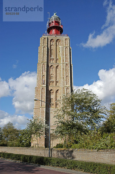 Kirchturm  Leuchtturm  Westkapelle  Zeeland  Holland  Niederlande