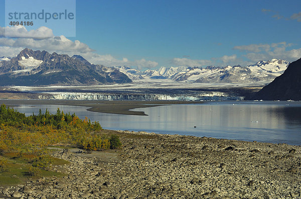 Miles Glacier  Copper River Delta  Alaska  USA  Nordamerika