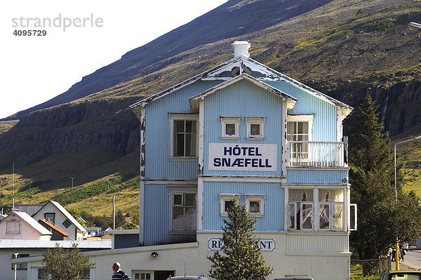 Altes Hotel Sey_isfjö_ur Nordisland Island