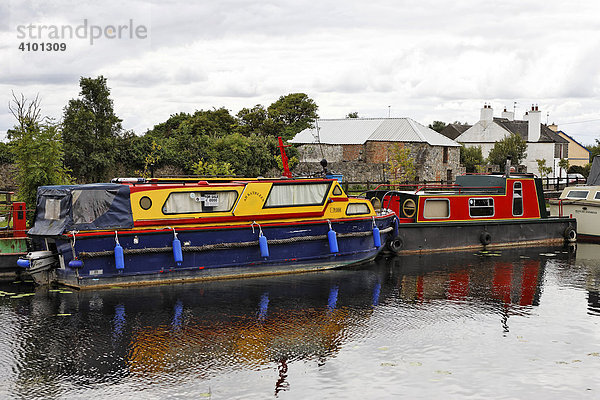 Hausboote am Shannon  Irland