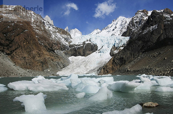 Lagune Piedras Blancas  Nationalpark Los Glaciares  Patagonien  Argentinien