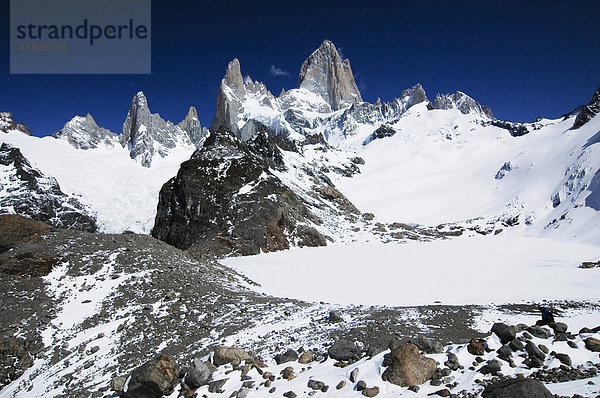 Mount Fitz Roy  Los Glaciares Nationalpark  Patagonien  Argentinien