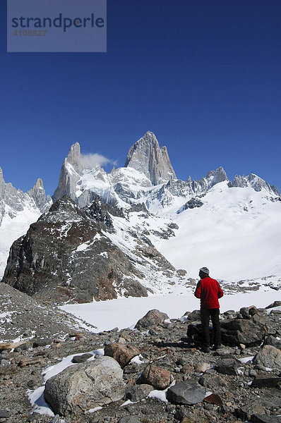 Mount Fitz Roy  Los Glaciares Nationalpark  Patagonien  Argentinien