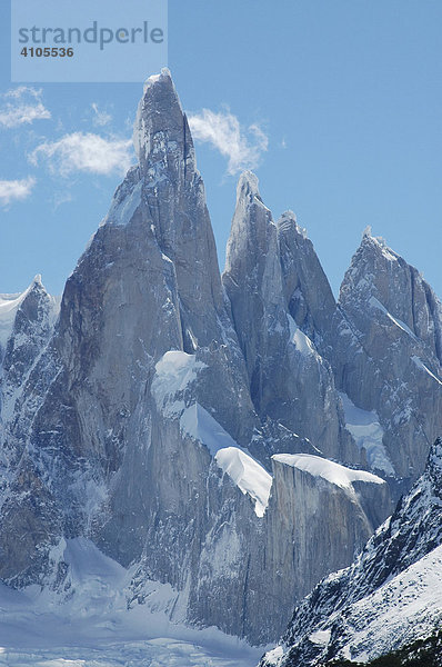 Cerro Torre  Los Glaciares Nationalpark  Patagonien  Argentinien