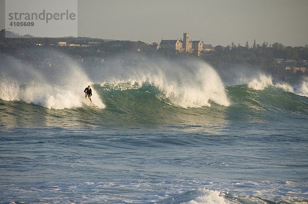 Surfer am Curl Curl Beach  Nördlicher Vorort von Sydney  Australien