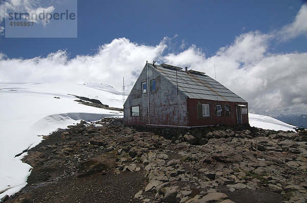 Refugio Otto Meiling  Mt. Tronador  Nahuel Huapi Nationalpark  Patagonien  Argentinien