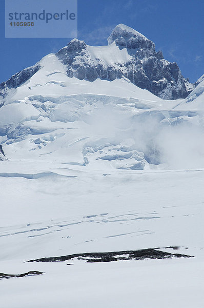 Mt. Tronador Pico Internacional und Pico Argentino  Nahuel Huapi Nationalpark  Patagonien  Argentinien