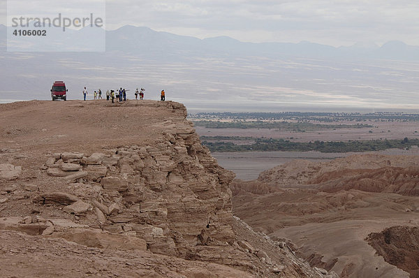 Valle de la Luna (Tal des Mondes)  San Pedro  Atacama Wüste  Chile  Südamerika