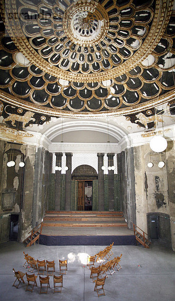 Innenraum der Synagoge  Görlitz  Sachsen  Deutschland  Europa