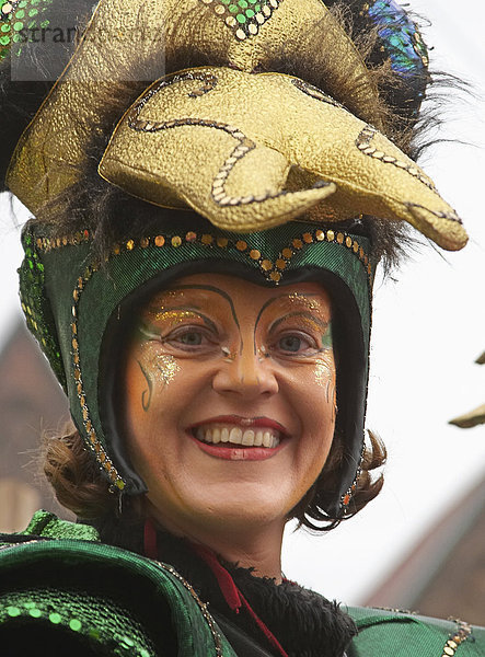Trommlerin Samba Karneval Bremen  Deutschland