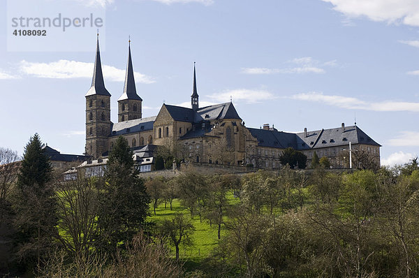 Benediktiner-Kloster Michaelsberg  St. Michael  Bamberg  Oberfranken  Franken  Bayern  Deutschland