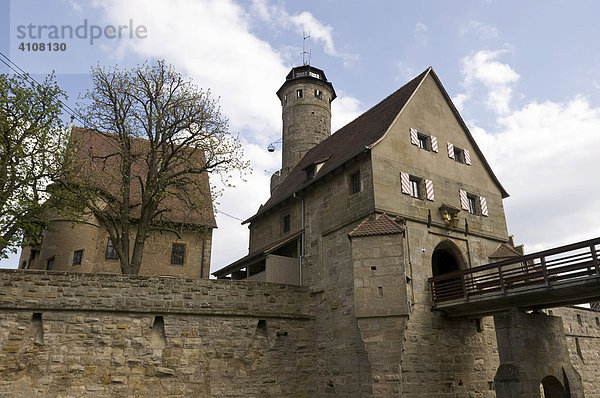 Die mittelalterliche Altenburg  Bamberg  Oberfranken  Franken  Bayern  Deutschland  Europa
