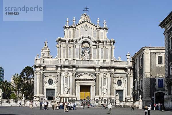 Dom St. Agatha  Catania  Sizilien  Italien