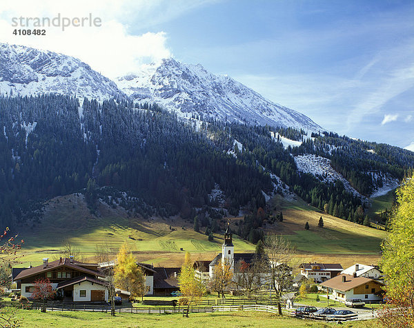 Nesselwängle  Thannheimer Tal  Tirol  Österreich  Europa