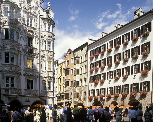Altstadt Innsbruck  Tirol  Österreich  Europa