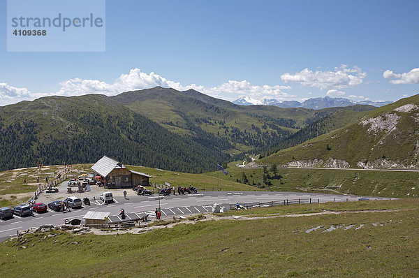 Eisentalhöhe an der Nockalmstraße  Nationalpark Nockberge  Kärnten  Österreich