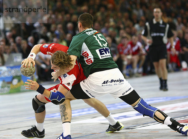 Handball Bundesliga Spielszene