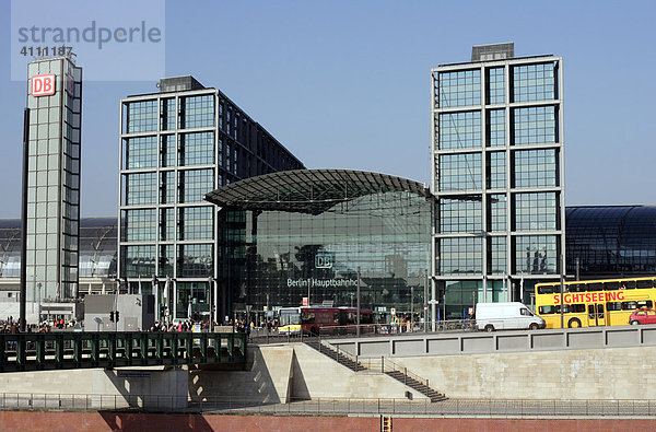 Berliner Hauptbahnhof  Deutschland  Europa