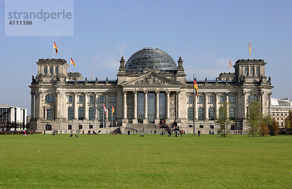 Berliner Reichstag  Deutschland  Europa