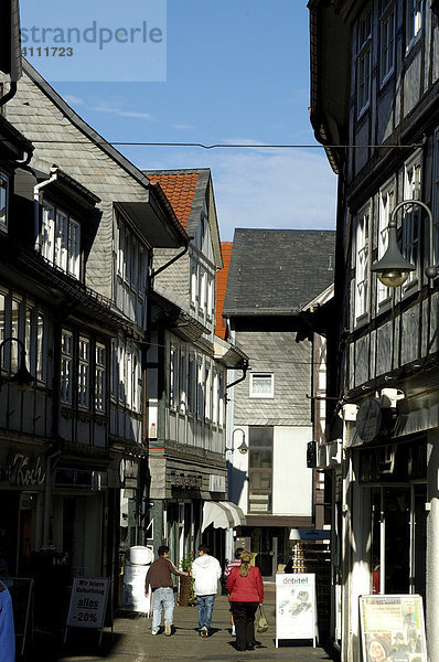 UNESCO-Welterbestätte Altstadt Goslar Niedersachsen Deutschland