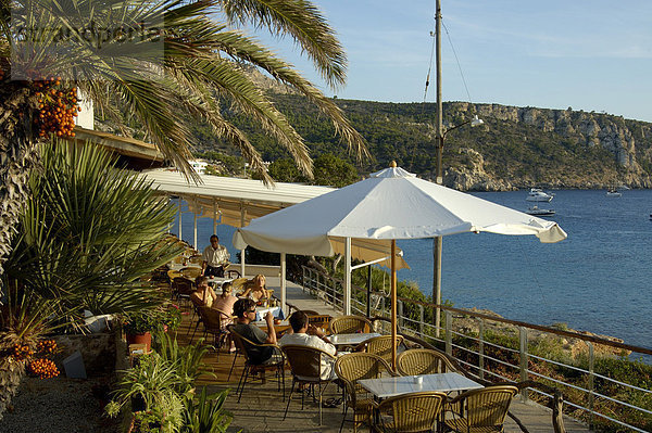 Restaurant Terrasse am Meer  Sant Elm  Mallorca  Spanien