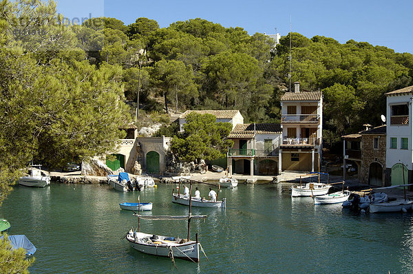 Naturhafen  Cala Figuera  Mallorca  Balearen  Spanien