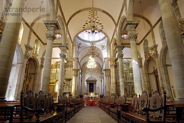 Kirche N.S. de la Concepcion von innen  La Orotava  Teneriffa  Kanarische Inseln  Spanien