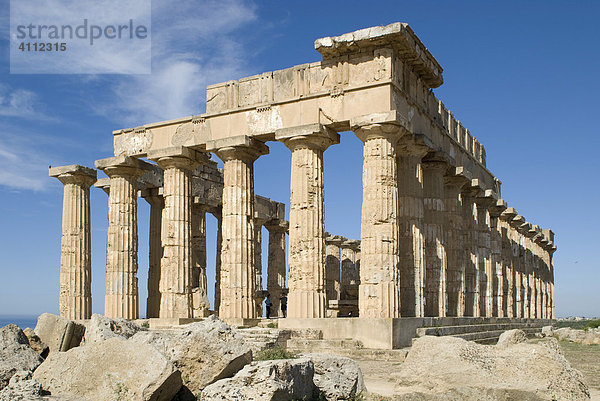 Tempel E der Zeusgattin Hera (Juno)  Selinunt  Sizilien  Italien