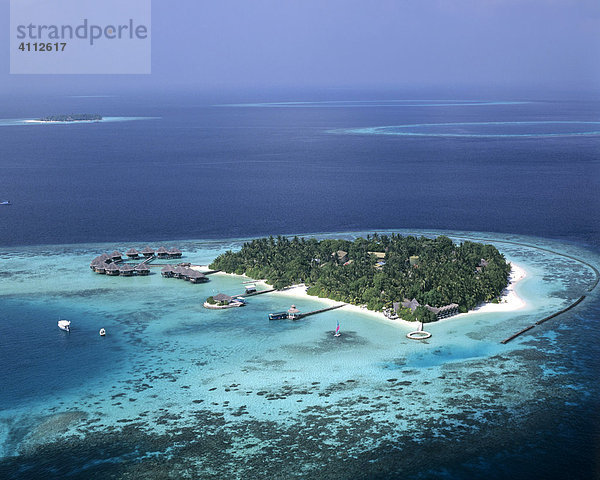 Baros  Luftbild  Nord Male Atoll  Malediven