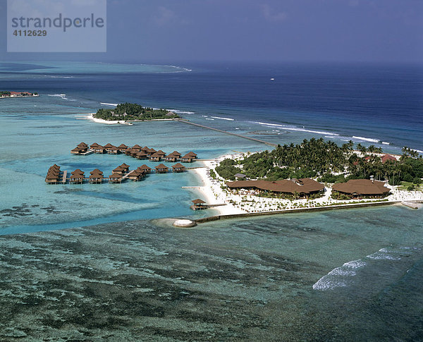 Bodu Huraa  Luftbild  Süd Male Atoll  Malediven