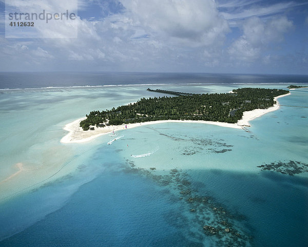 Sun Island  Nalaguraidhoo  Luftbild  Ari Atoll  Malediven