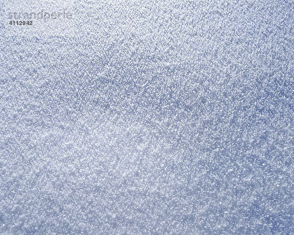Schnee Schneekristalle Detailaufnahme Winter